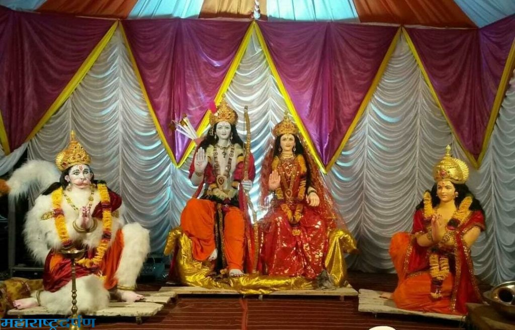 सावनेर येथे विशाल राममय जागरण एक शाम प्रभू श्री राम के नाम